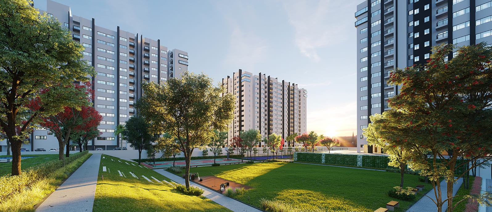 Embassy Edge Apartments project view